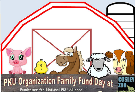 PKU Organization Family Fund Day event flyer.