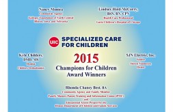2015 UIC DSCC Champions for Children Award recipients
