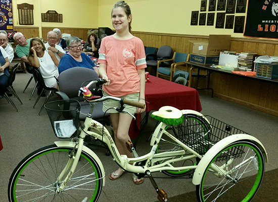 Jimmy deals buffett bicycle