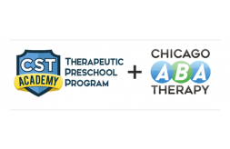 CST Academy logo, Chicago ABA Therapy logo