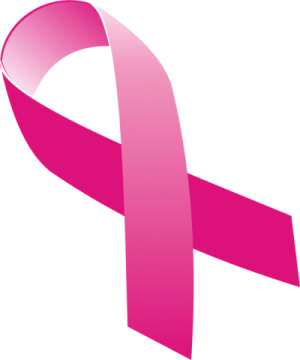 pink ribbon for breast cancer awareness