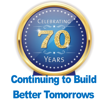 Arc of Illinois Celebrating 70 Years Logo