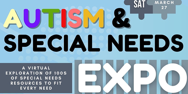 Autism & Special Needs Expo Logo for Virtual Conference