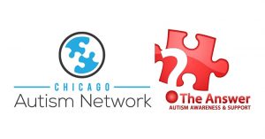 Chicago Autism Network and The Answer Inc. Logos