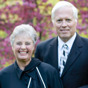 Dr. Stephen Bash with his wife, Patti.
